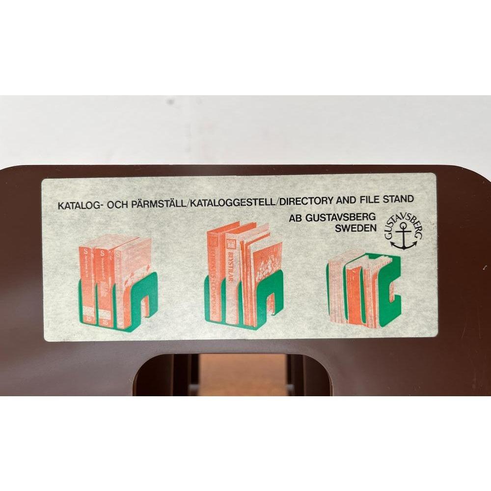Set di 5 porta riviste e porta vinili svedesi di metà secolo, anni '60 In condizioni ottime in vendita a Hamburg, DE