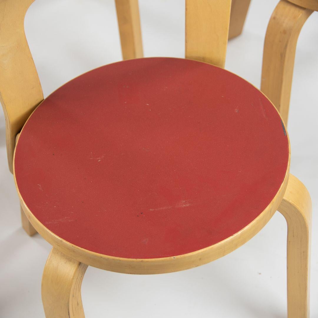 Set di 5 sedie per bambini N65 di Alvar & Aino Aalto per Artek Finlandia in vendita 3