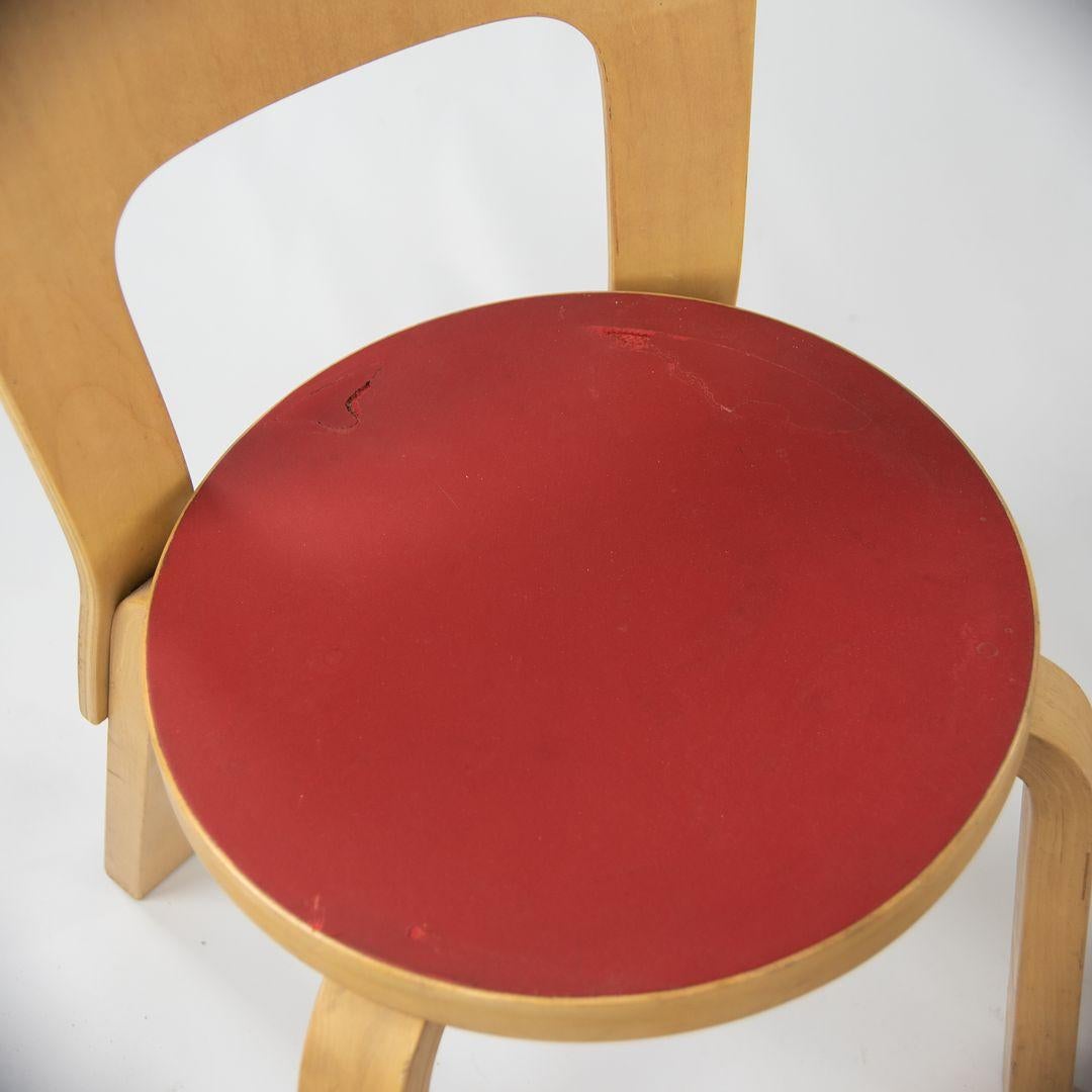 Set di 5 sedie per bambini N65 di Alvar & Aino Aalto per Artek Finlandia in vendita 4