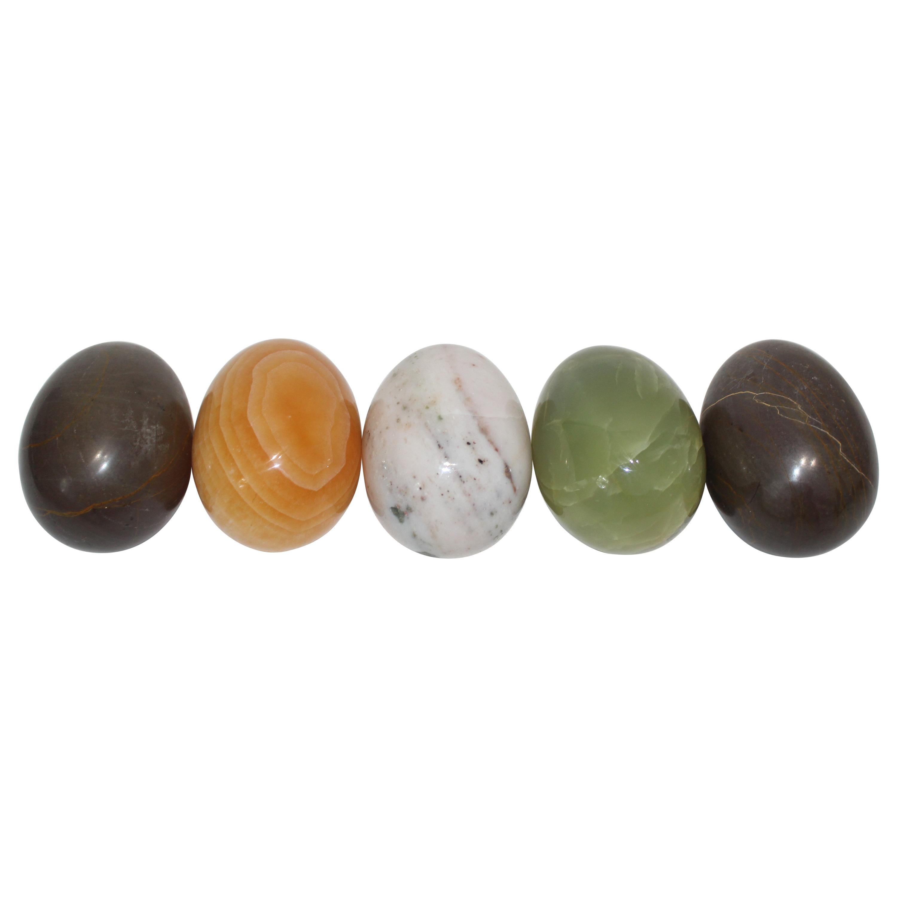 Specimen Polished Marble Egg For Sale at 1stDibs