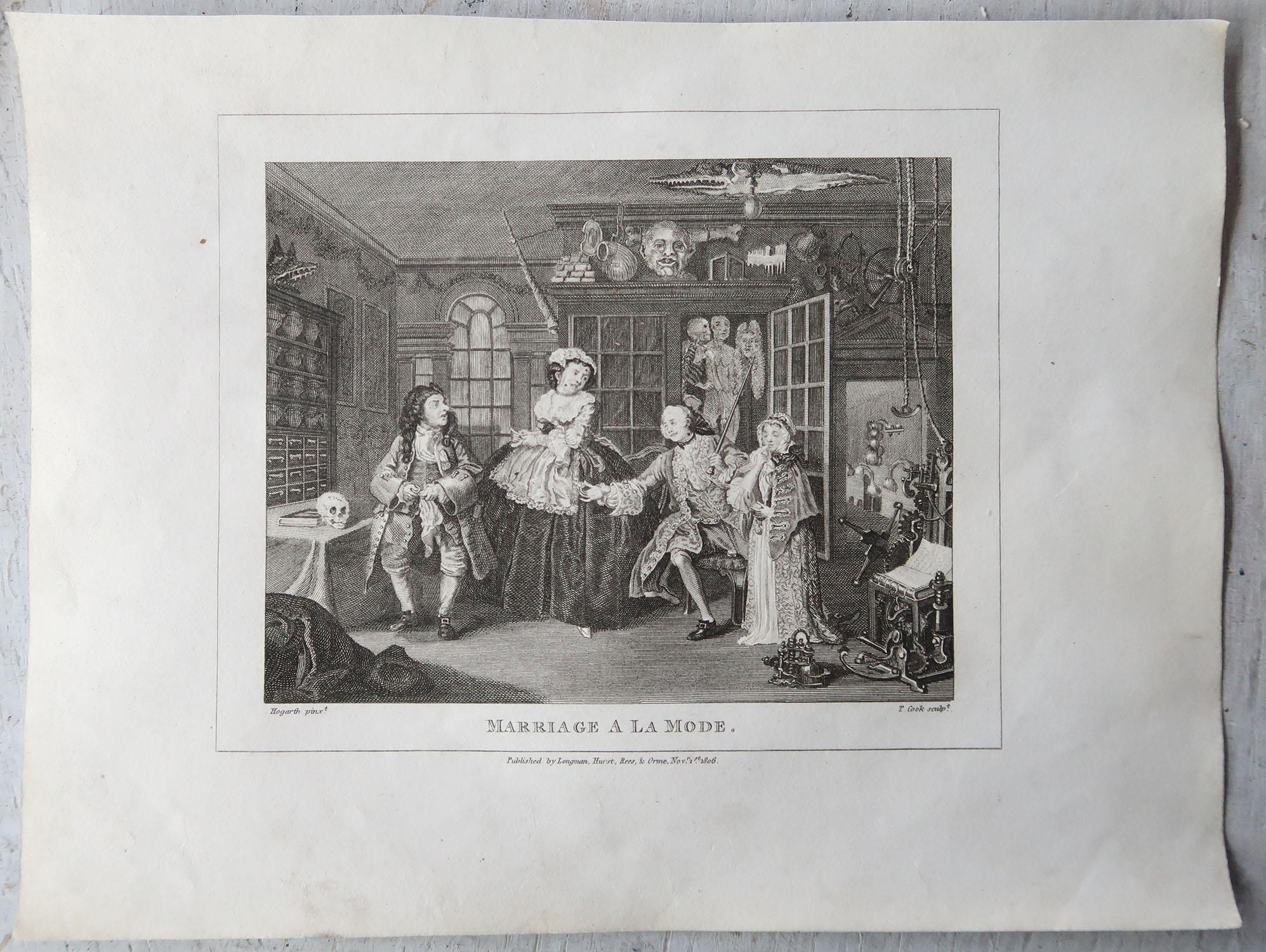 Wonderful set of Hogarth prints

This is the 