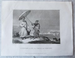 Set of 5 Original Antique Prints of China, Dated 1804