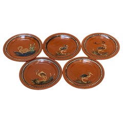 Set of 5 "Patos Diaz Costa" Plates