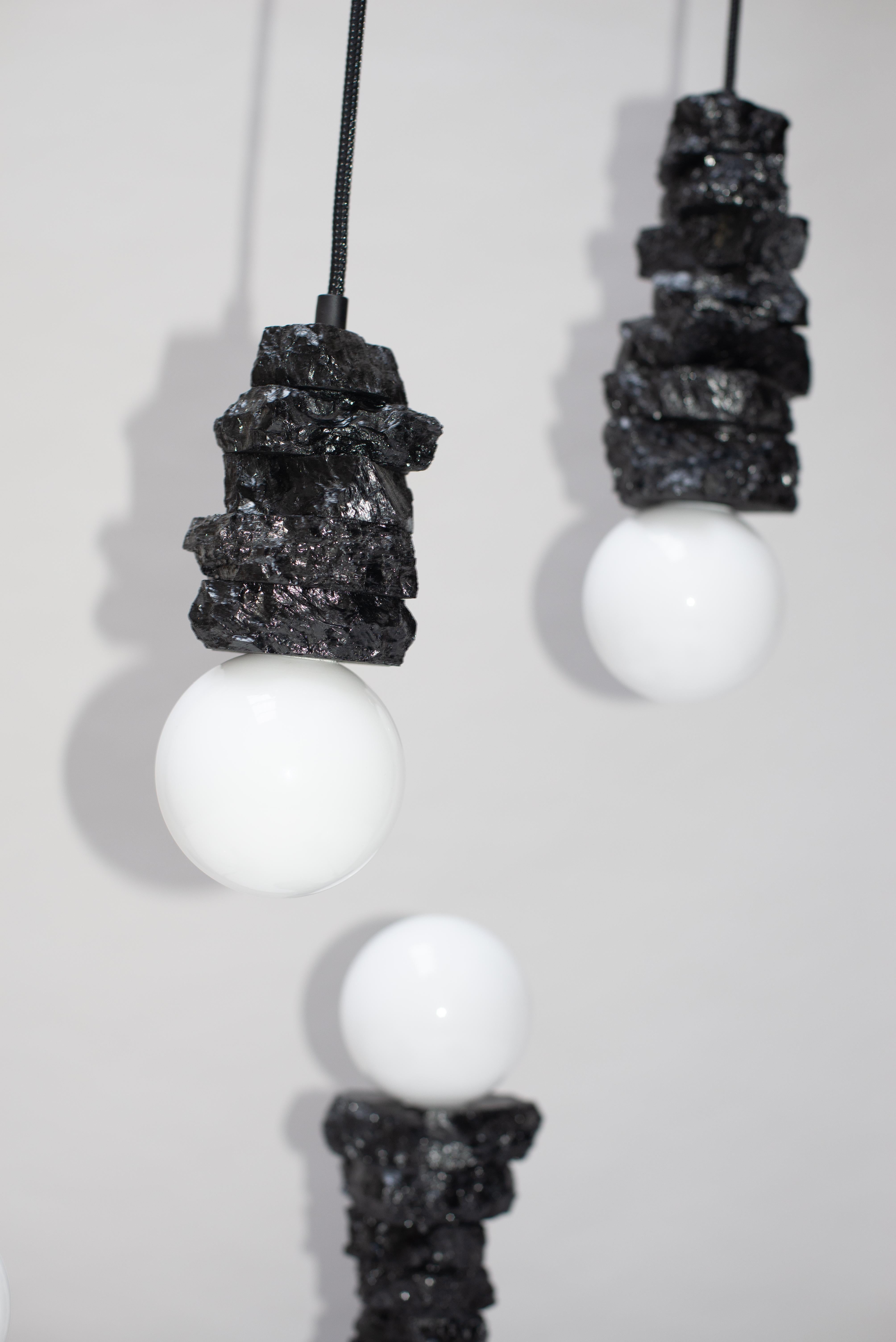 Set of 5 Pendant Lights 020 by Jesper Eriksson For Sale 3