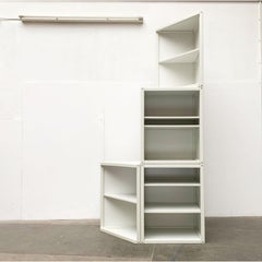 Set of 5 Postmodern Profilsystem Cabinets and Shelf by Elmar Flötotto, 1980s