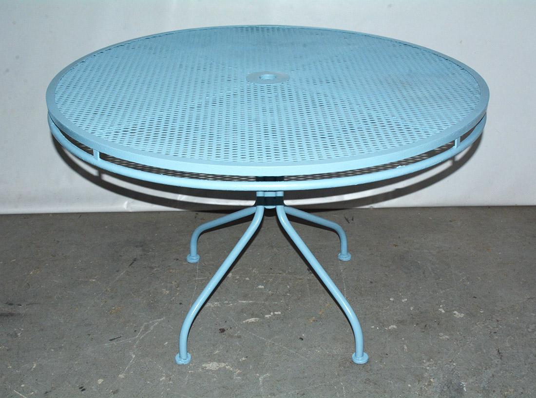 Set of 5 Round Patio Garden Table Dining Set 1