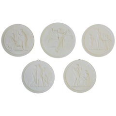 Neoclassical Wall-mounted Sculptures