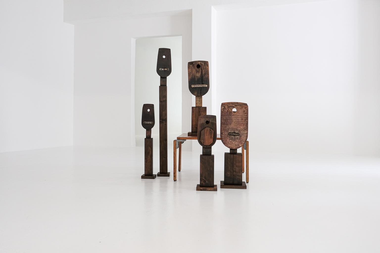 Ensemble de 5 sculptures de l'artiste allemand Rolf Hans 12