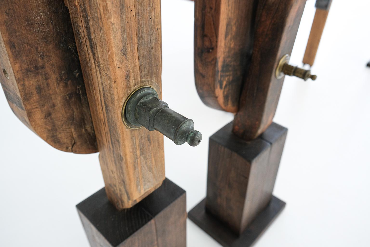 Ensemble de 5 sculptures de l'artiste allemand Rolf Hans 2