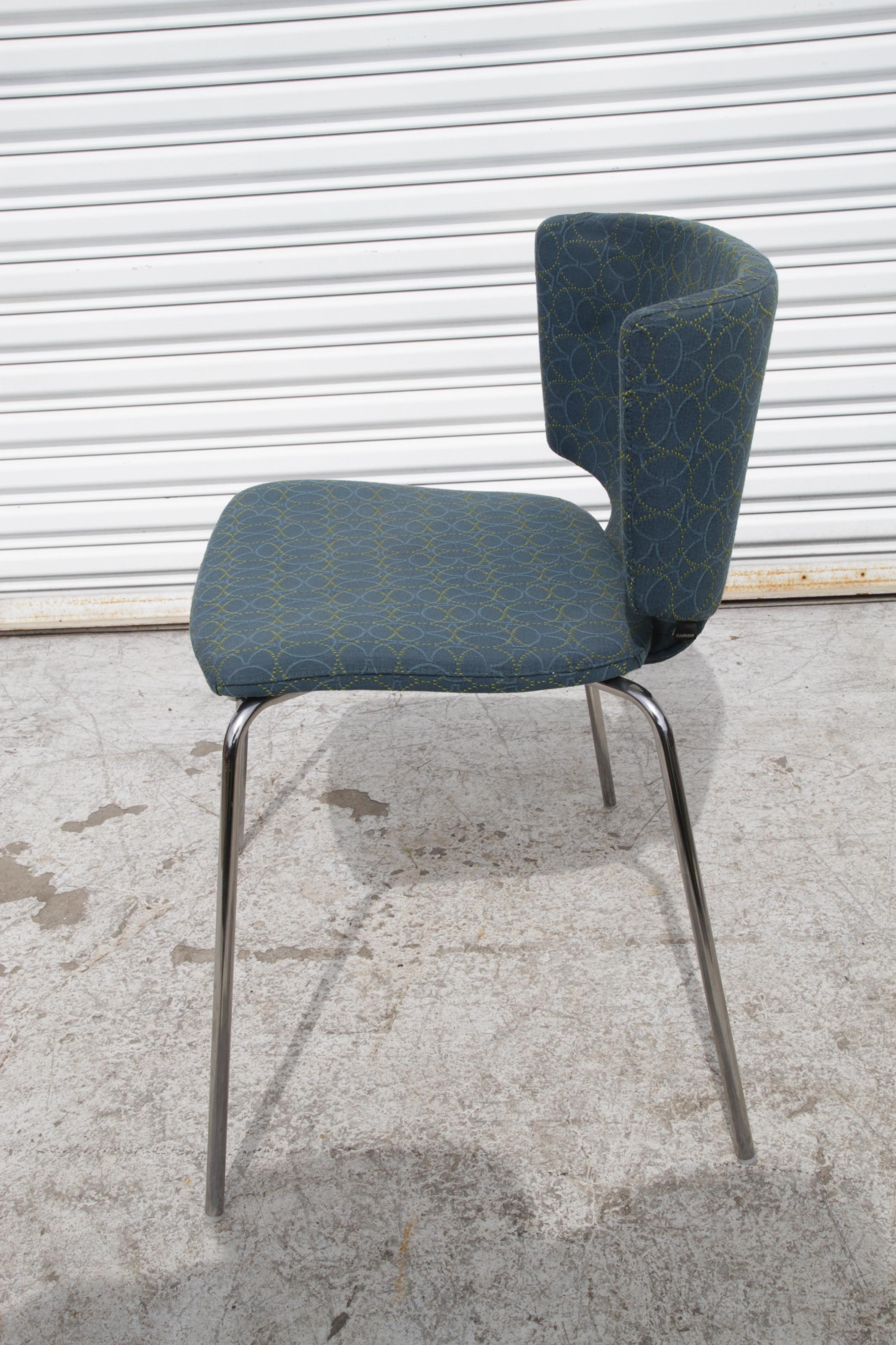 Métal Ensemble de 5 chaises d'appoint et d'invités par coalessse en vente