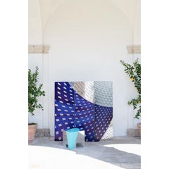 Set Of 5 Sissi Stackable Totem Seats in Powder-Coated Aluminum by altreforme