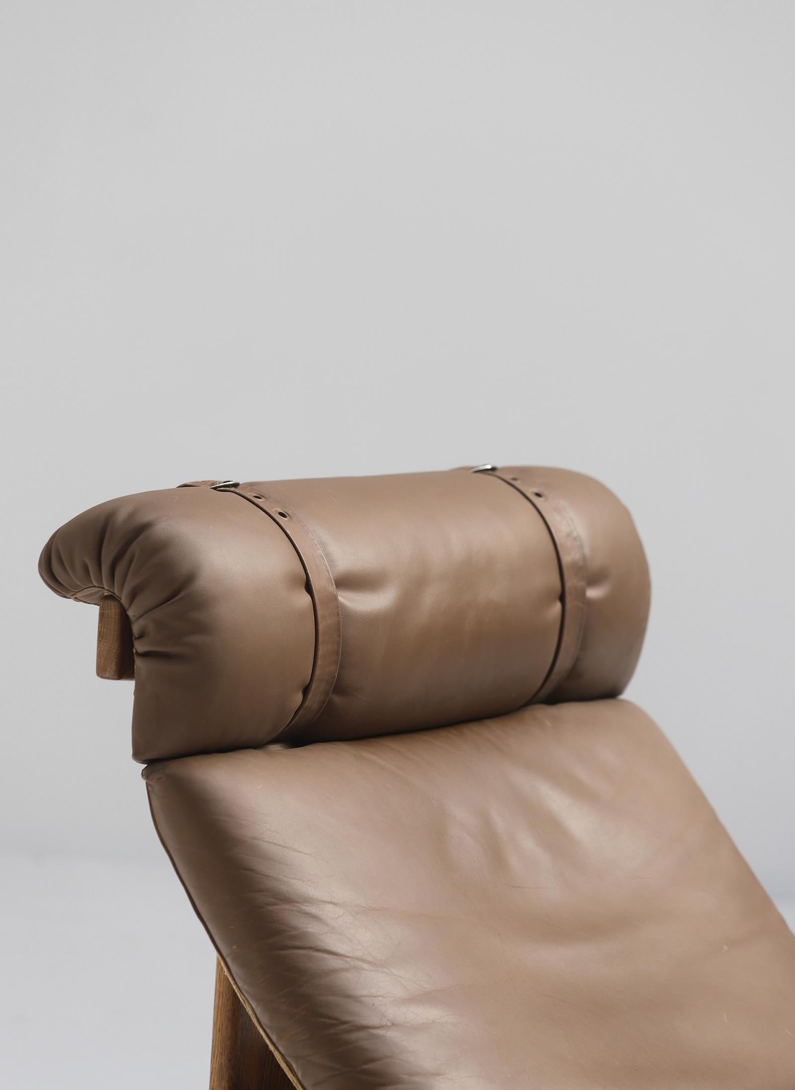 Set of 5 Sling Chairs Attributed to Durlet, Belgium, 1970s 2