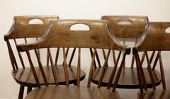 Set of 5 Småland Wooden Chairs by Yngve Ekström for Stolab