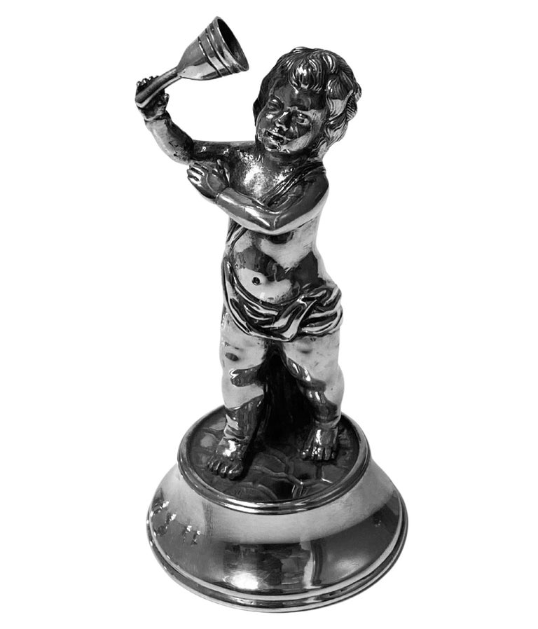 Set of 5 Spanish Silver Musicians, Spain C.1950 For Sale at 1stDibs