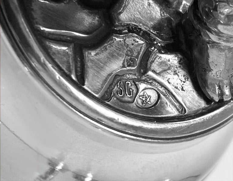 Set of 5 Spanish Silver Musicians, Spain C.1950 For Sale at 1stDibs