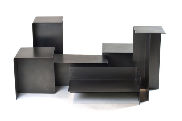 Set of 5 "T" Tables by Gentner Design For Sale at 1stDibs