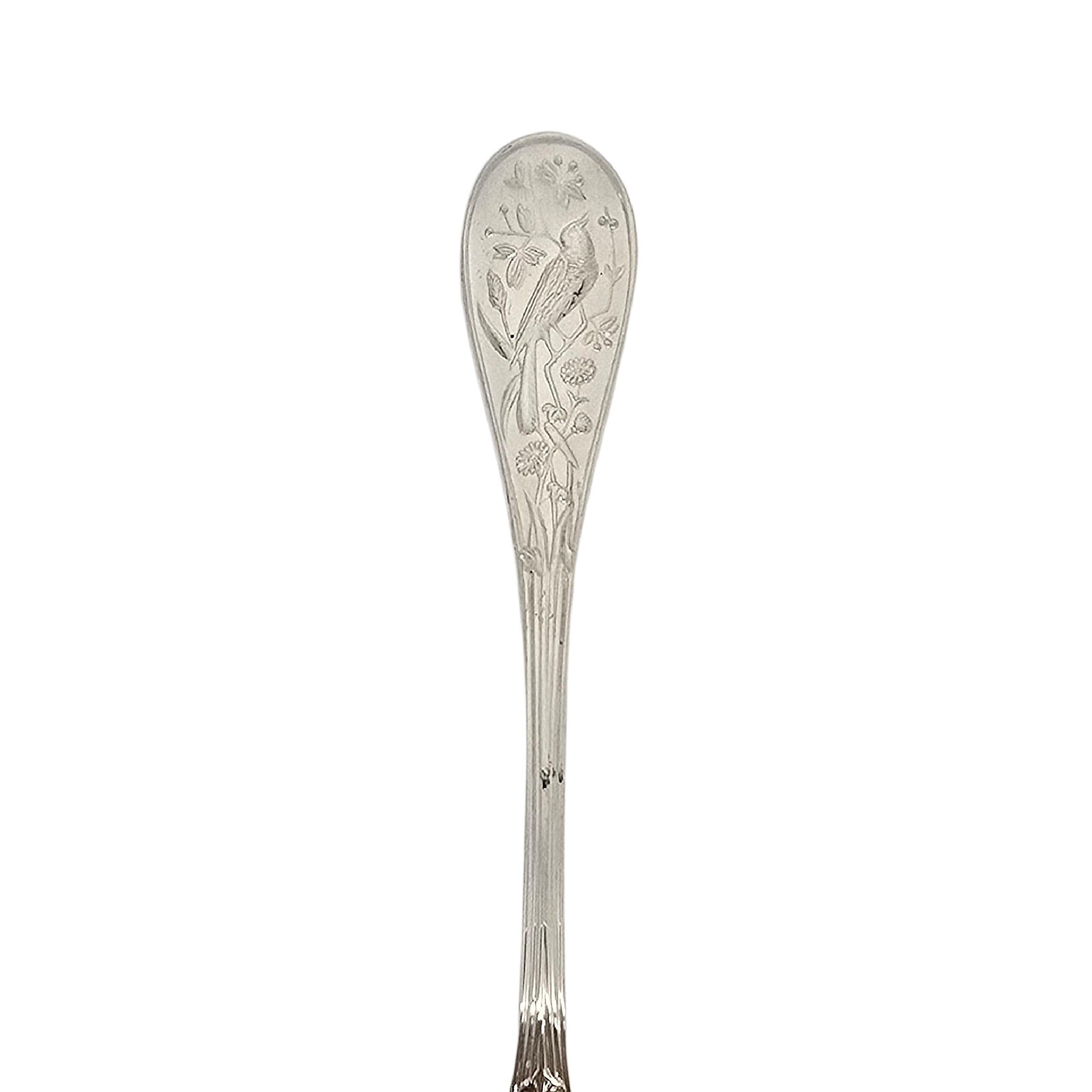 Set of 5 Tiffany & Co Audubon Sterling Silver Forks 7 1/4
