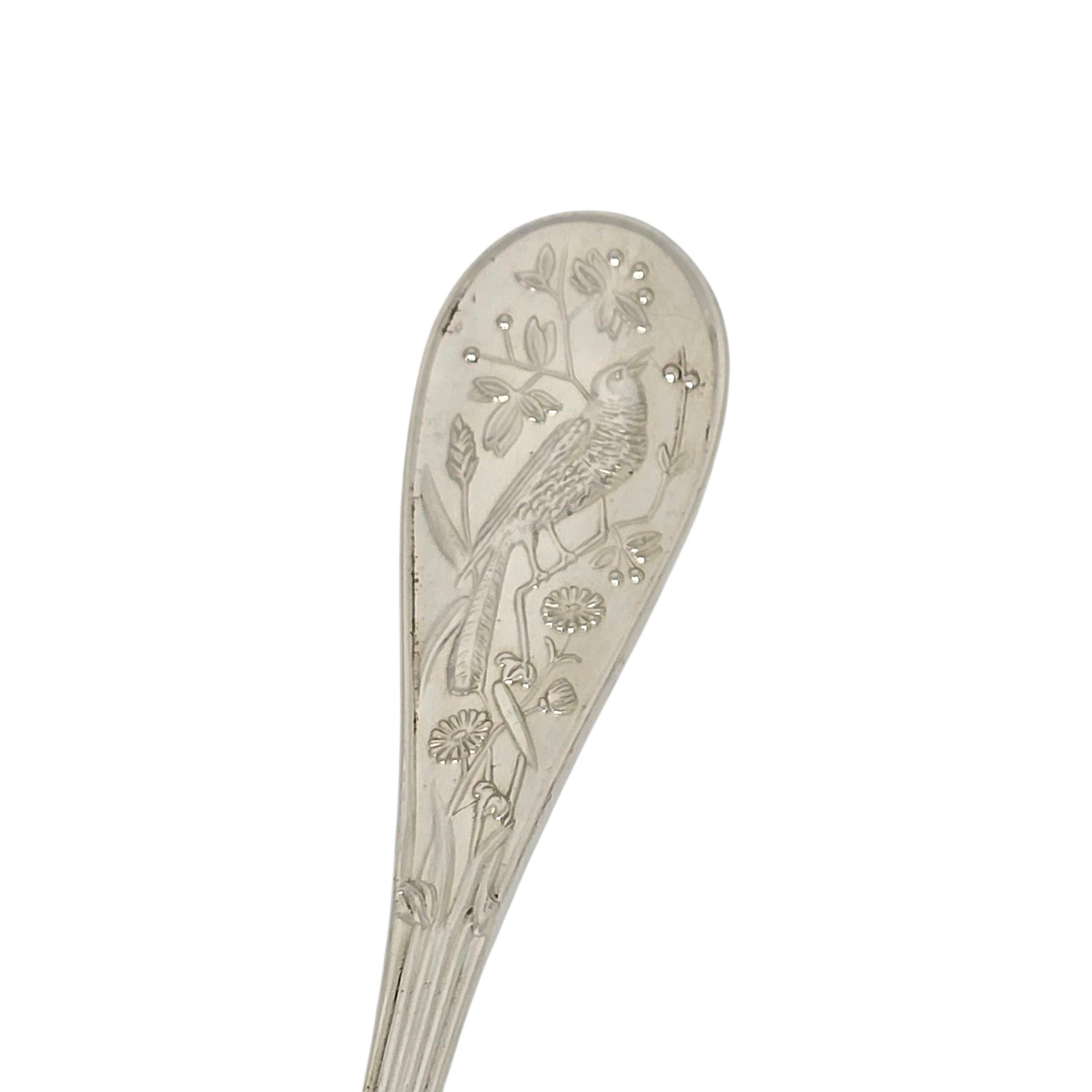 Set of 5 Tiffany & Co Audubon Sterling Silver Forks 7 1/4