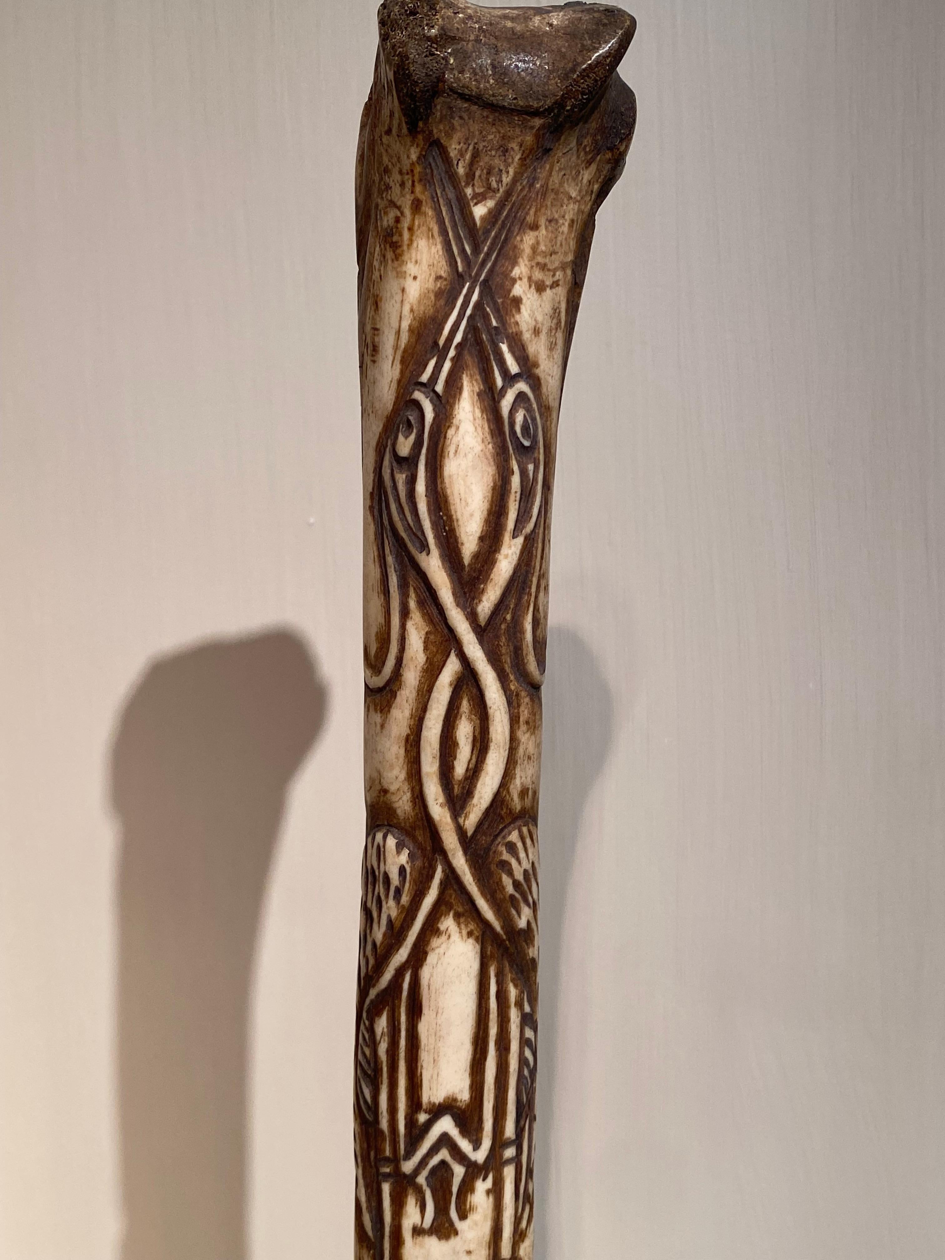 Satz von 5 Tribal Art Messern aus Papua-Neuguinea im Angebot 11
