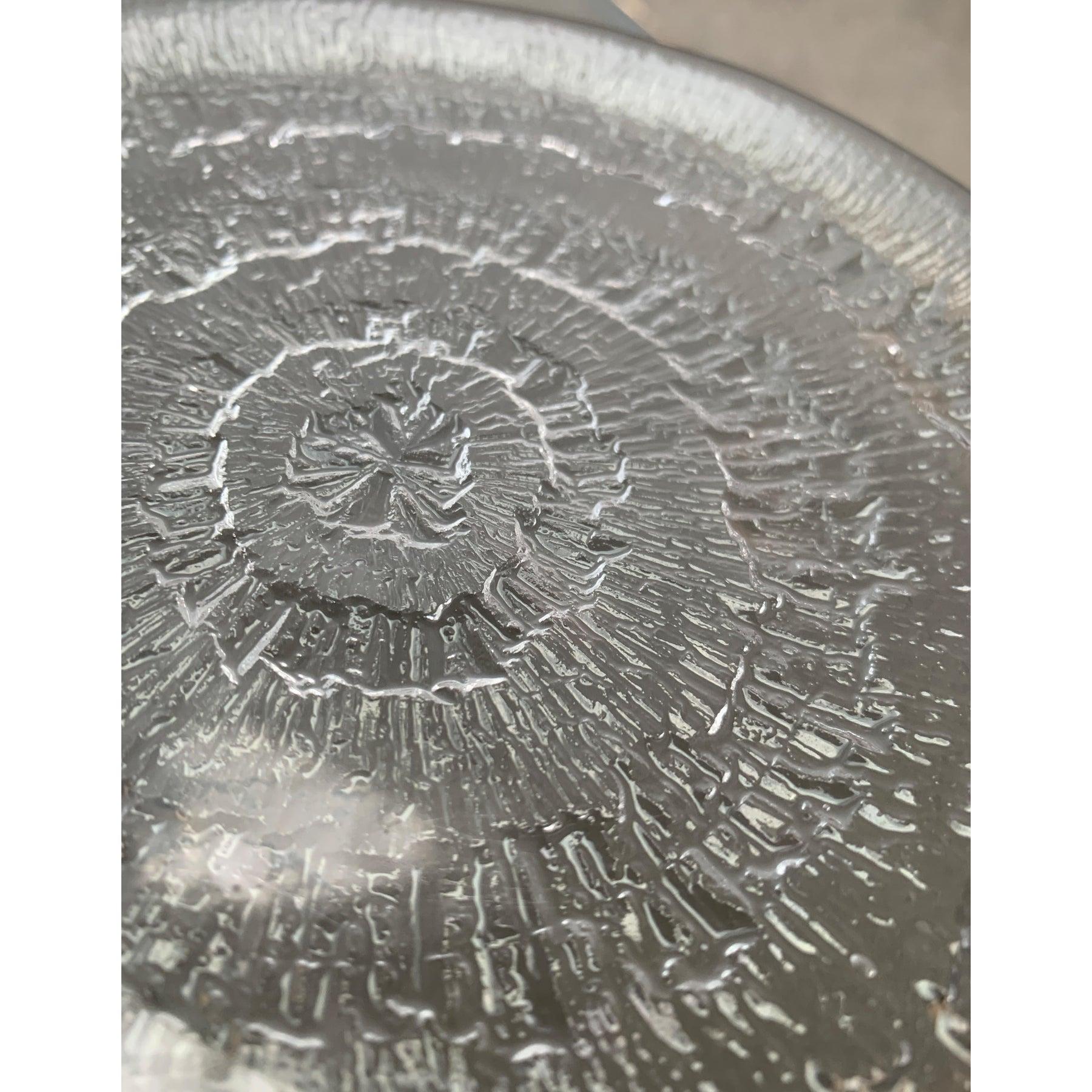 Ensemble de 5 assiettes en verre finlandais Solaris de Tapio Wirkkala pour Iittala en vente 5