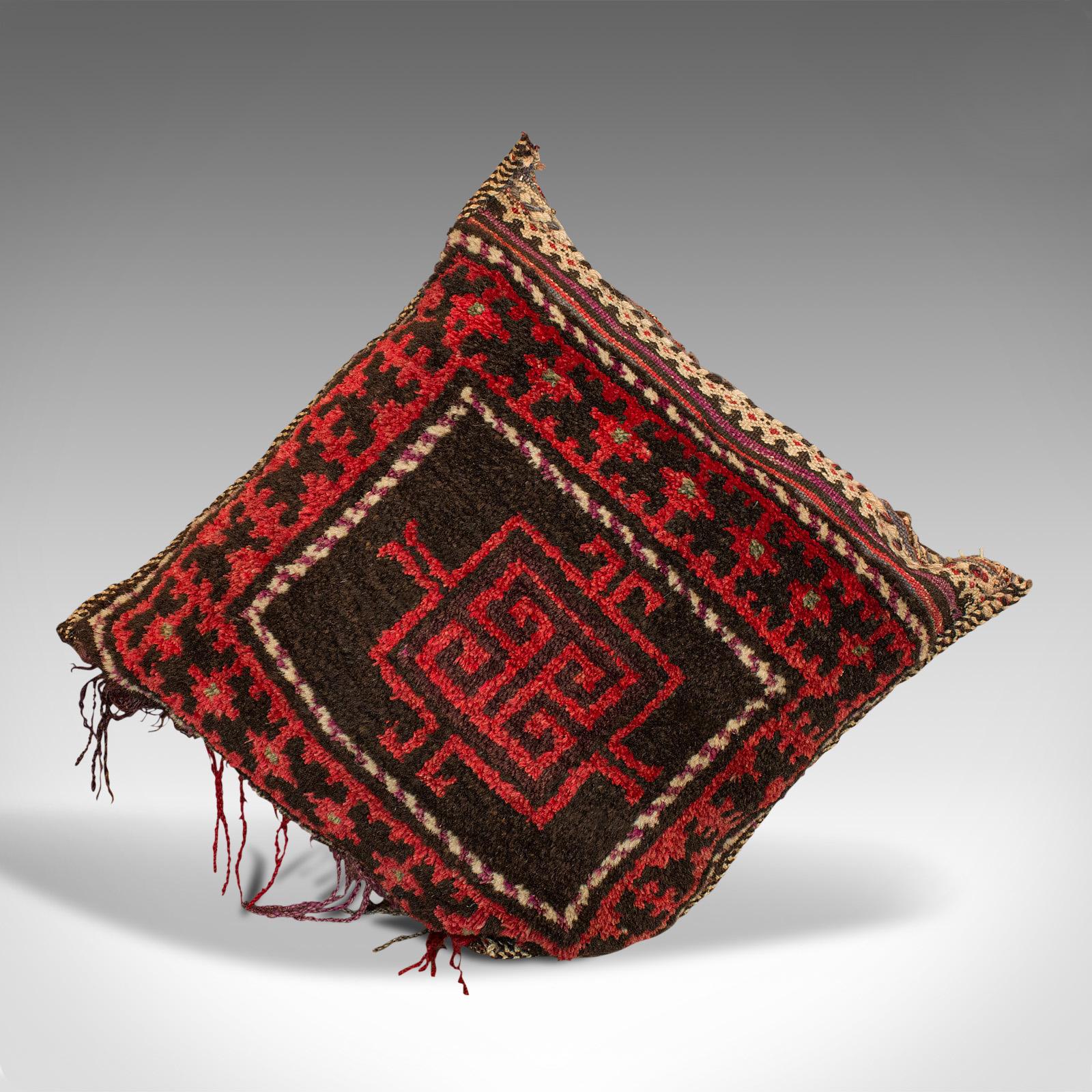 Set of 5, Vintage Kilim Cushions, North African, Camel Bag, Throw Pillows, 1950 1