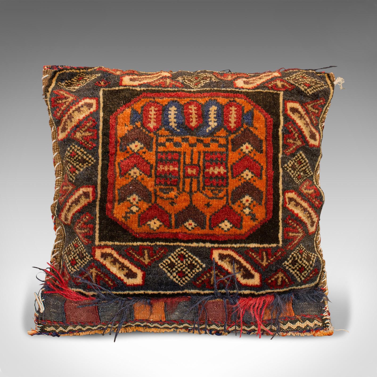 Set of 5, Vintage Kilim Cushions, North African, Camel Bag, Throw Pillows, 1950 2