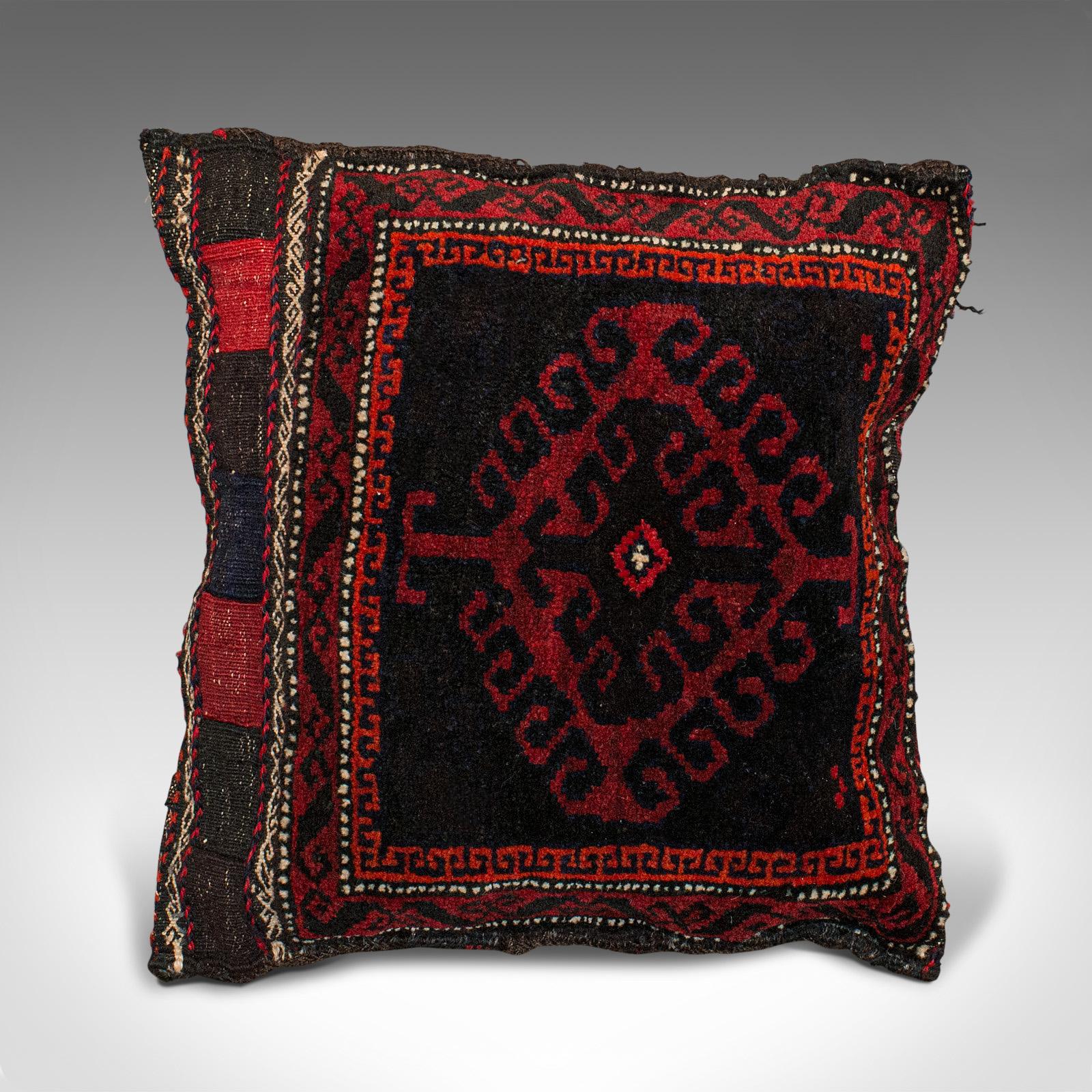 Set of 5, Vintage Kilim Cushions, North African, Camel Bag, Throw Pillows, 1950 4