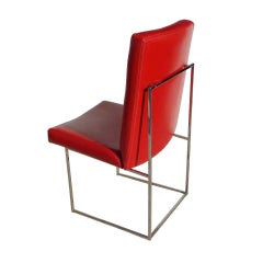 Set of 6 1187 Milo Baughman Thin Line Dining Chairs