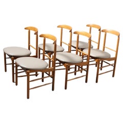Set of 6 1950s Greta Magnusson Grossman Dining Chairs