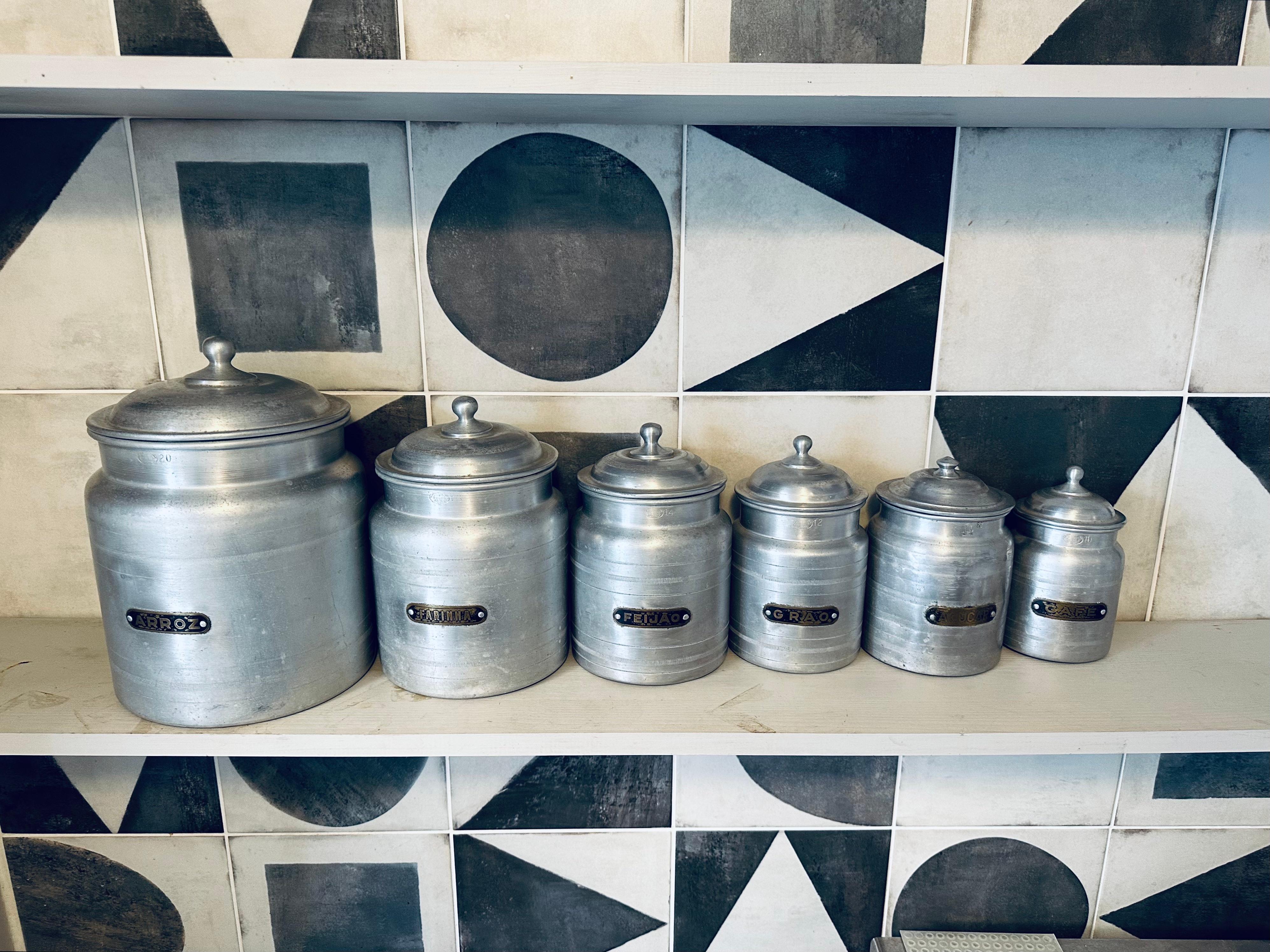 rustic canisters