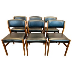 Set of 6 1960s Danish Hugo Frandsen Spøttrup Stolefabrik Rosewood Dining Chairs