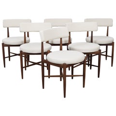 Set of 6 1960s English Teak Dining Chairs by G Plan