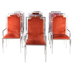 Set of 6 1970s armchairs