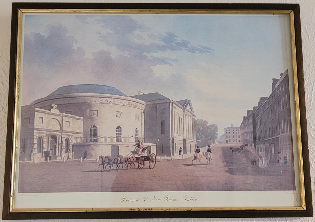 Ensemble de 6 gravures irlandaises du 19e siècle représentant des scènes de Dublin par James Malton en vente 4