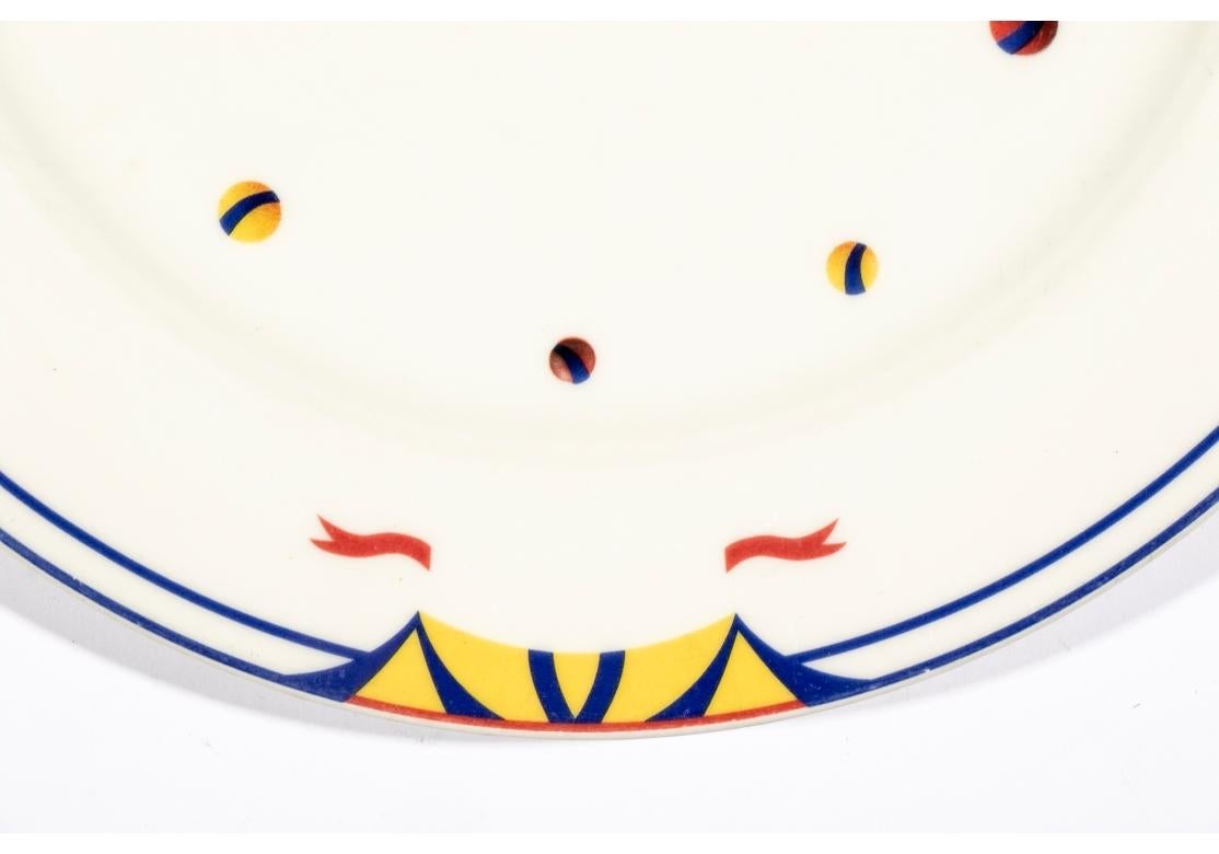 Luxembourgeois Ensemble de 6 assiettes plates 10 1/2