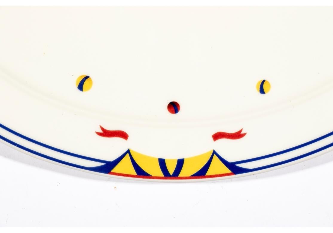 Set von 6 ovalen Tellern Adam Tihany für Le Cirque Villeroy & Boch 11