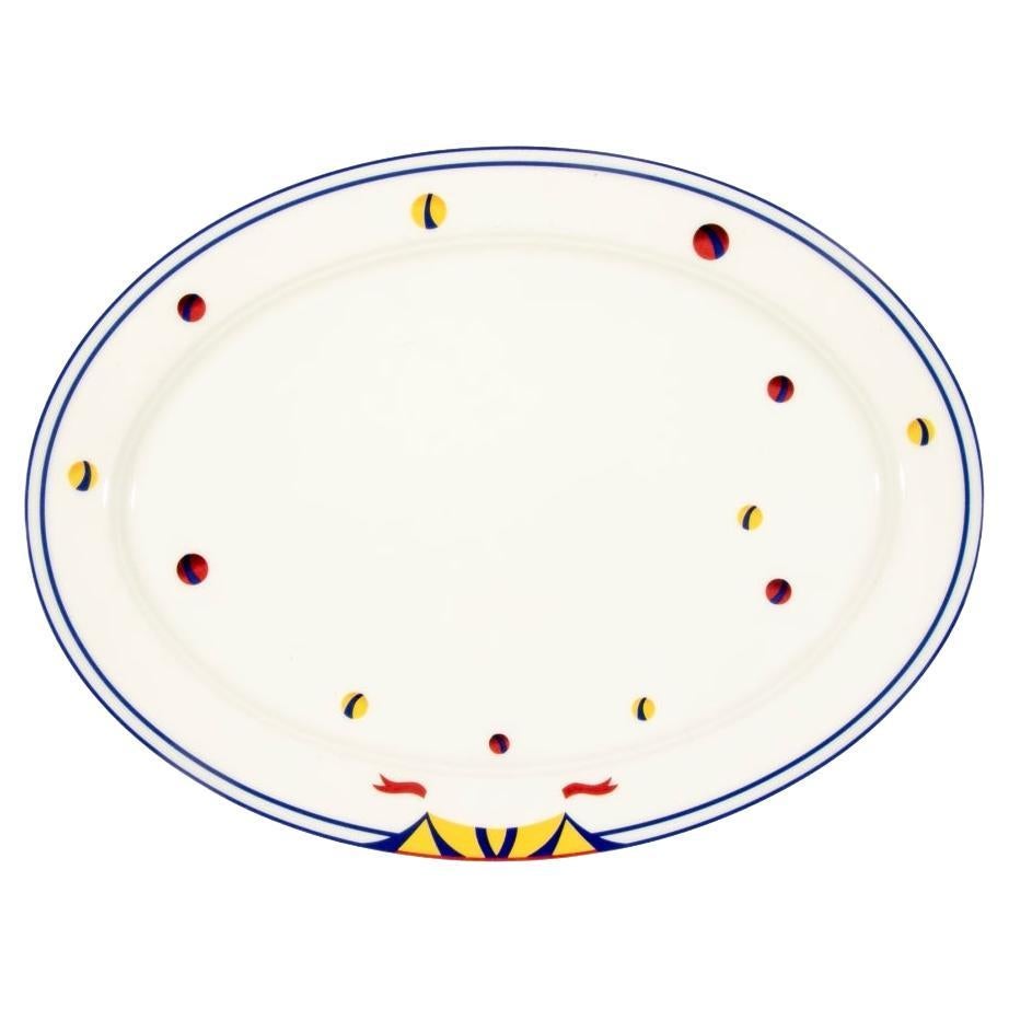 Set De 6 Platos Ovalados De 11" Adam Tihany Para Le Cirque Villeroy & Boch