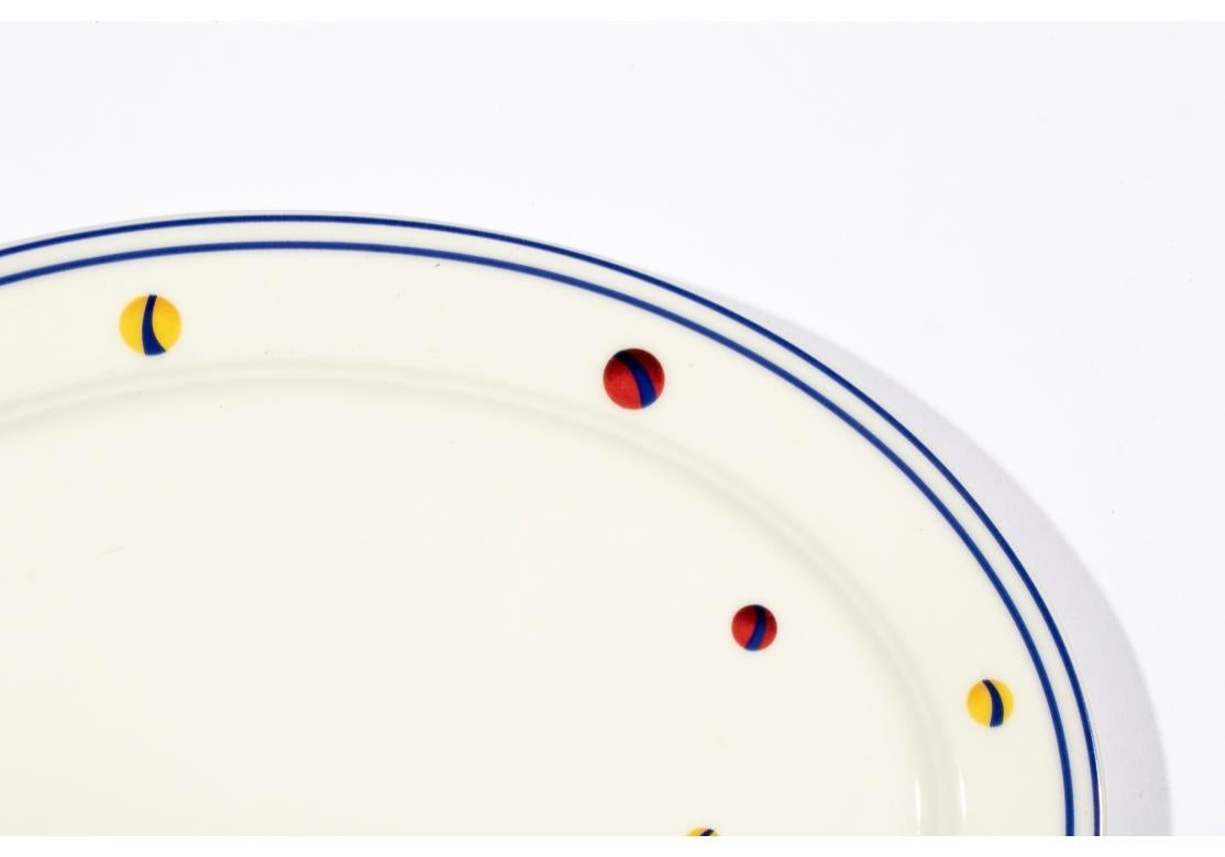 Set De 6 Platos Ovalados De 12