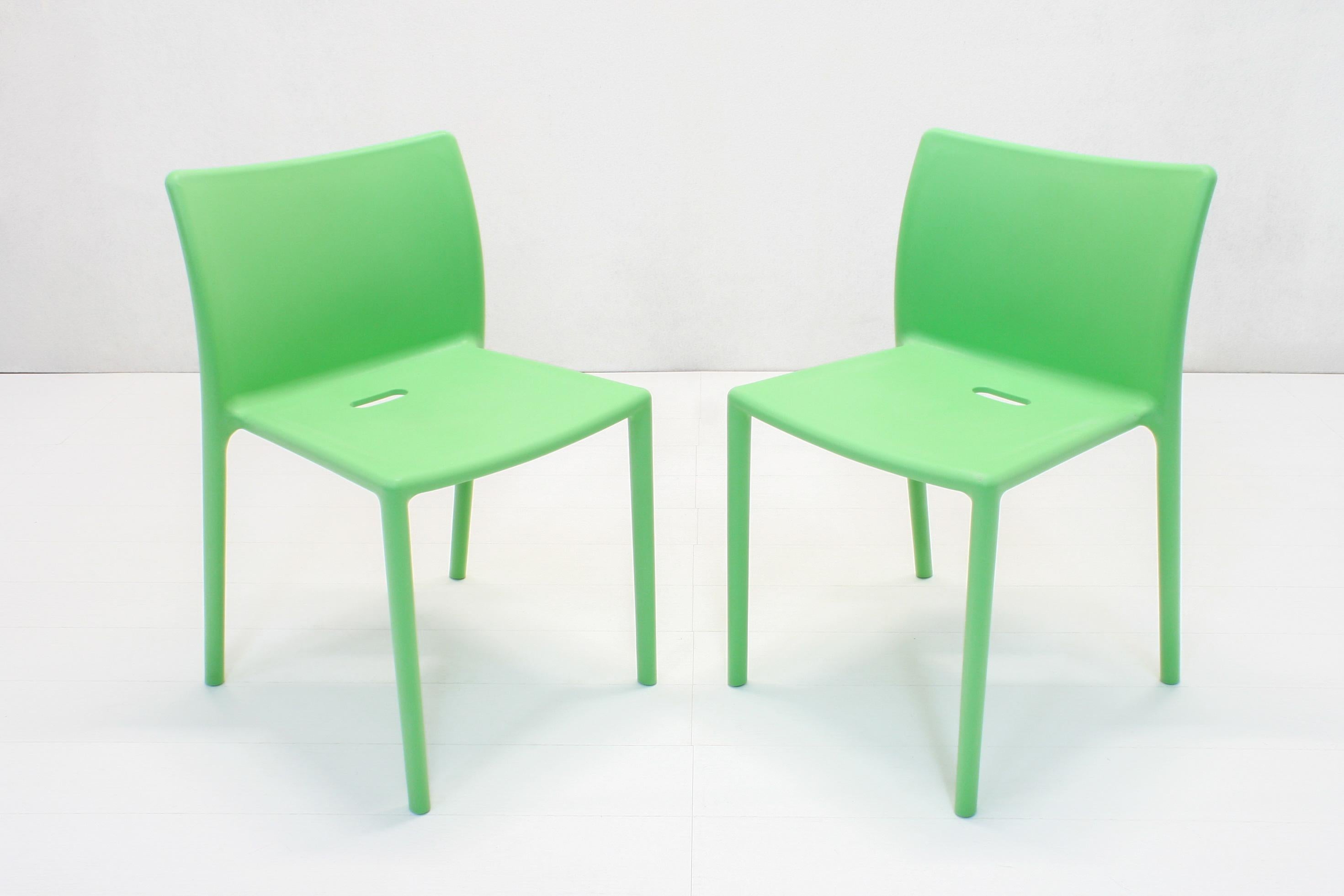 Italian Set of 6 Air Chairs by Jasper Morrison for Magis, 1999 For Sale