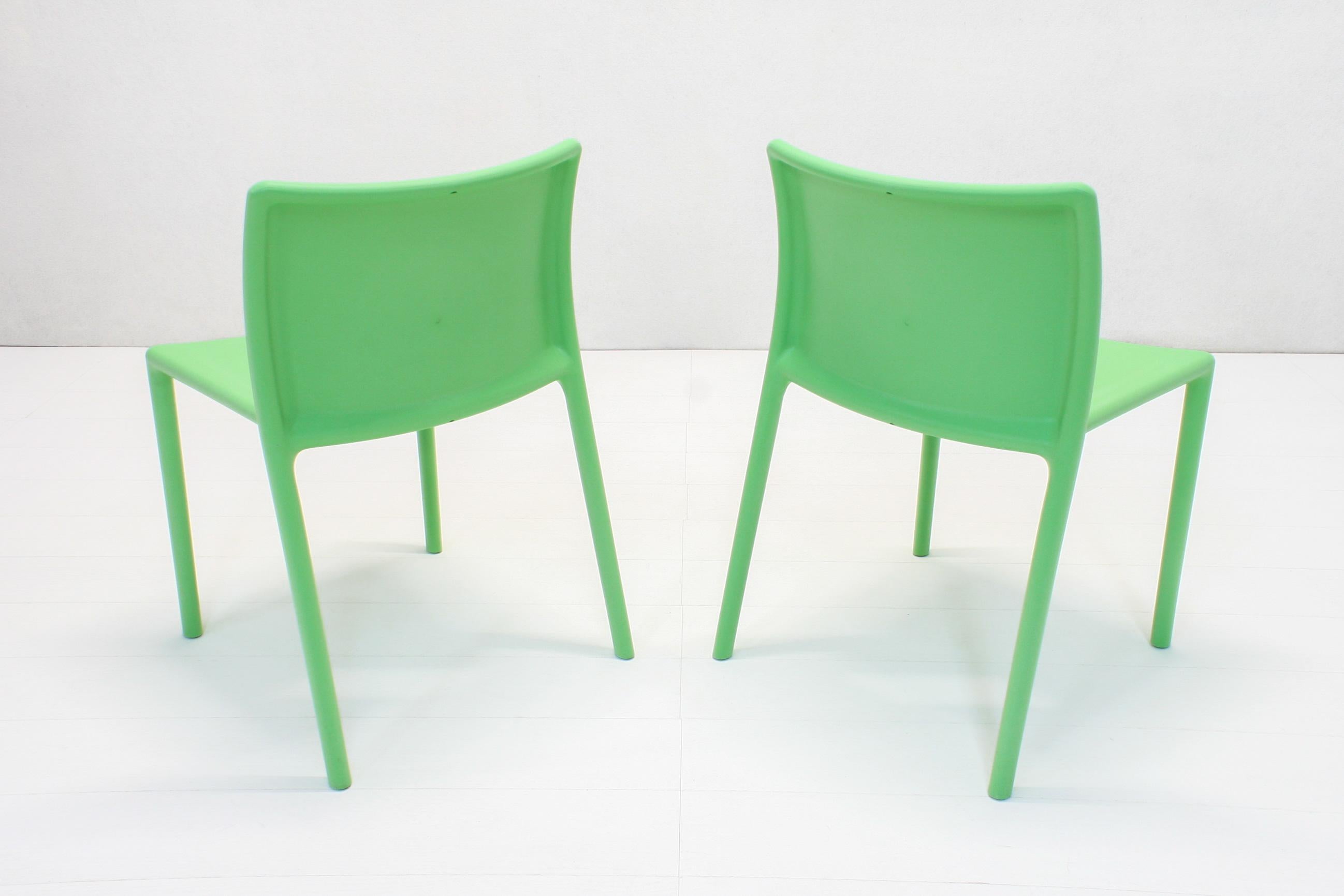 Molded Set of 6 Air Chairs by Jasper Morrison for Magis, 1999 For Sale