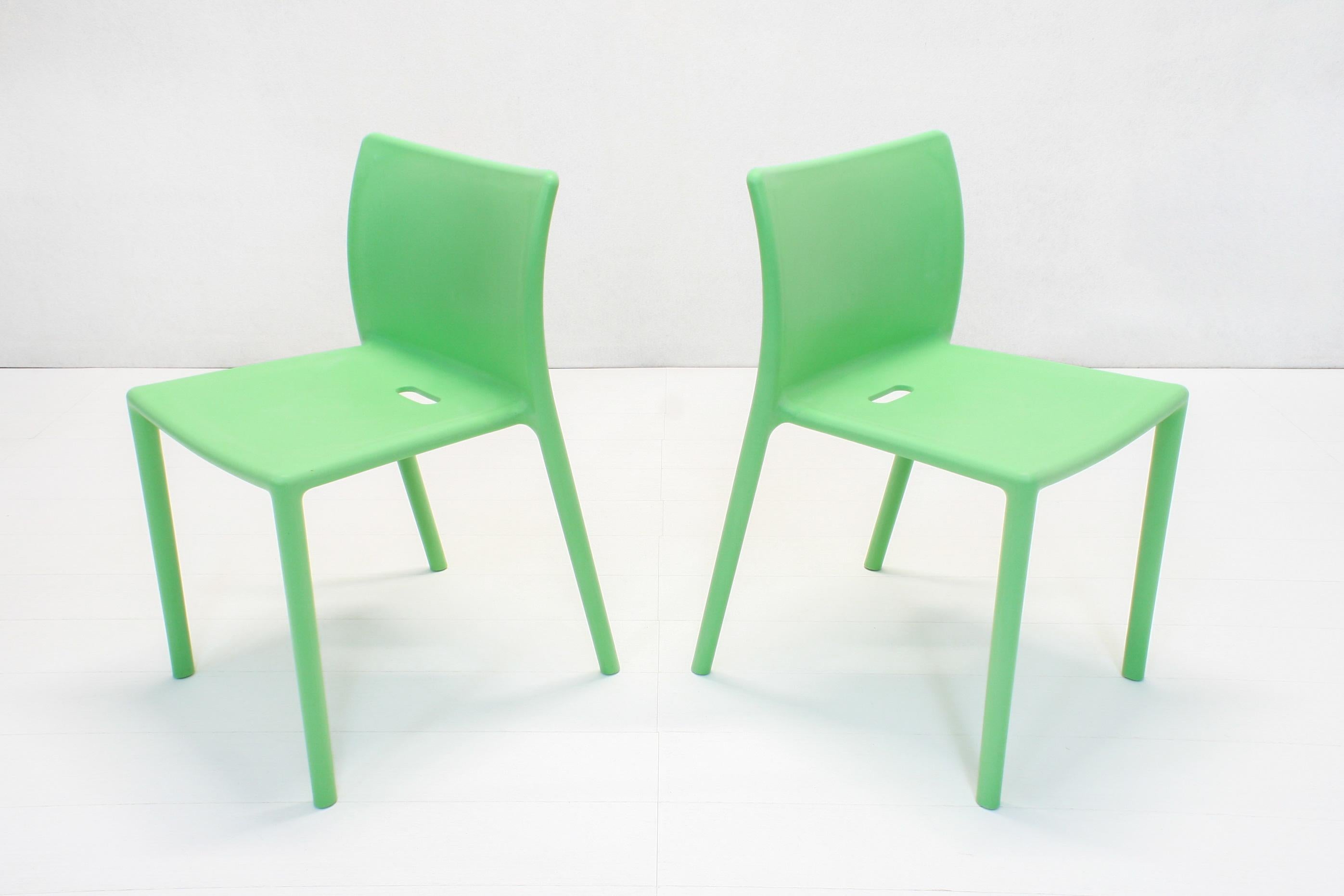 Set of 6 Air Chairs by Jasper Morrison for Magis, 1999 In Good Condition For Sale In Izegem, VWV