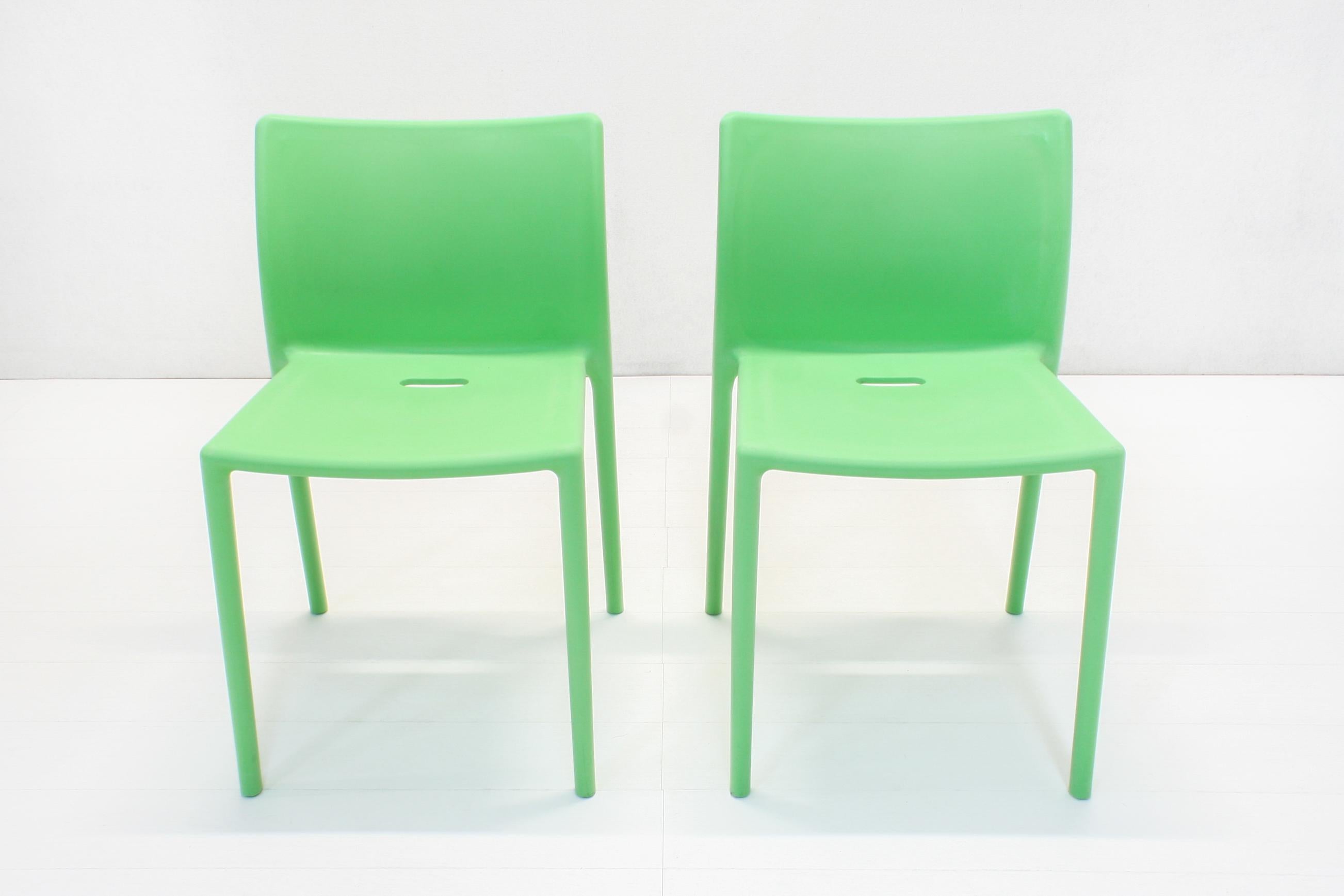 Plastic Set of 6 Air Chairs by Jasper Morrison for Magis, 1999 For Sale