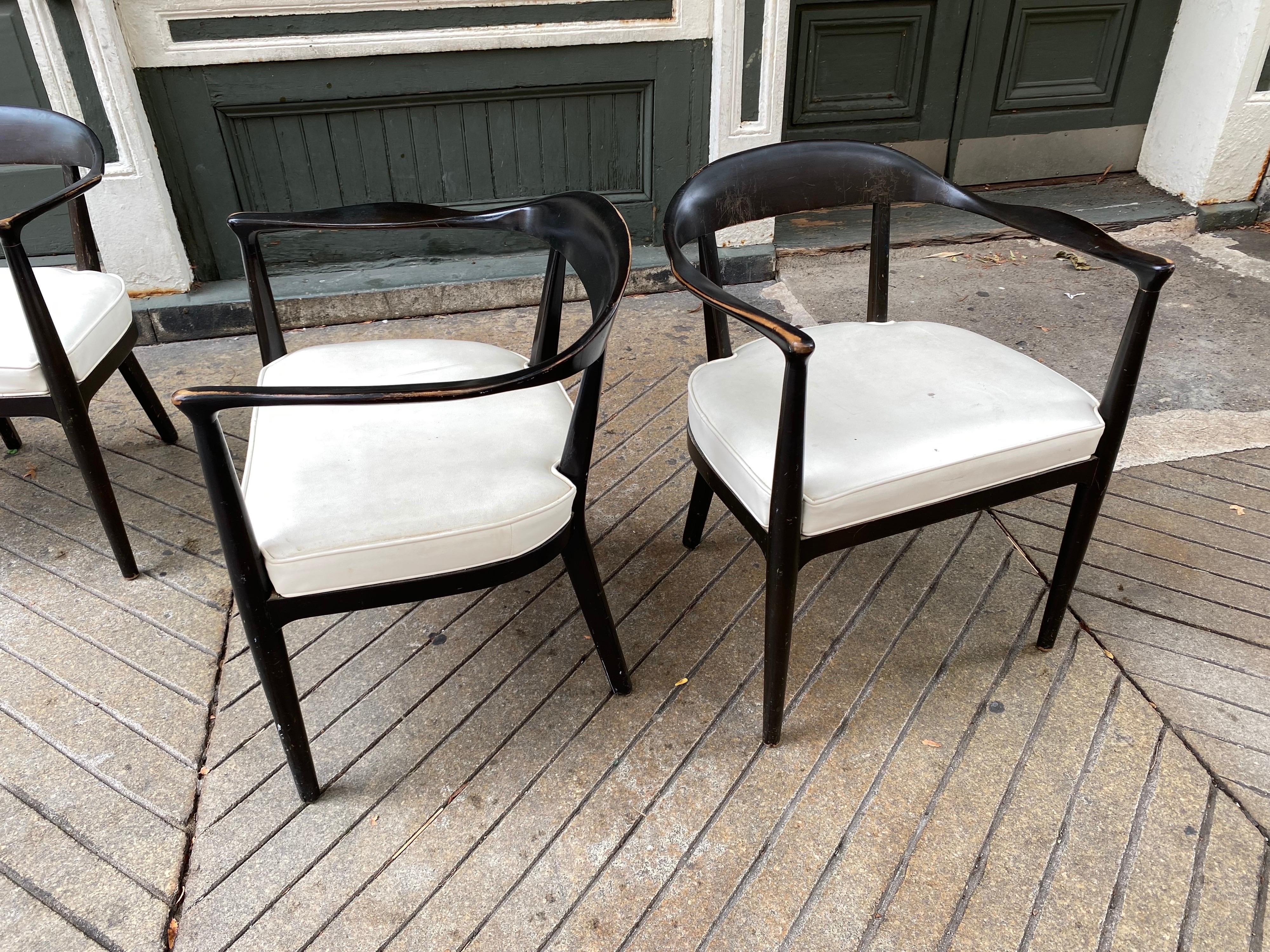 Set of 6 American Armchairs in the style of Hans Wegner 5