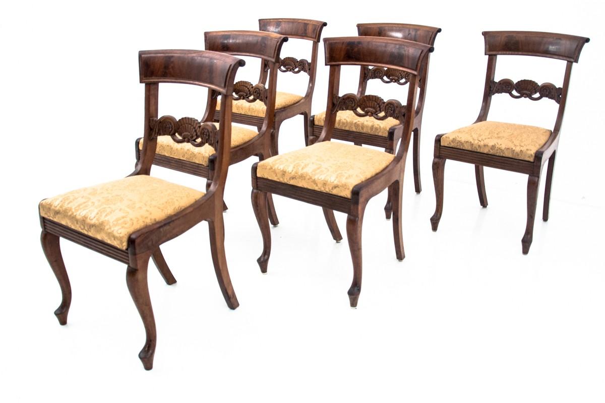 Set of 6 Antique Chairs, Northern Europe, circa 1900 1