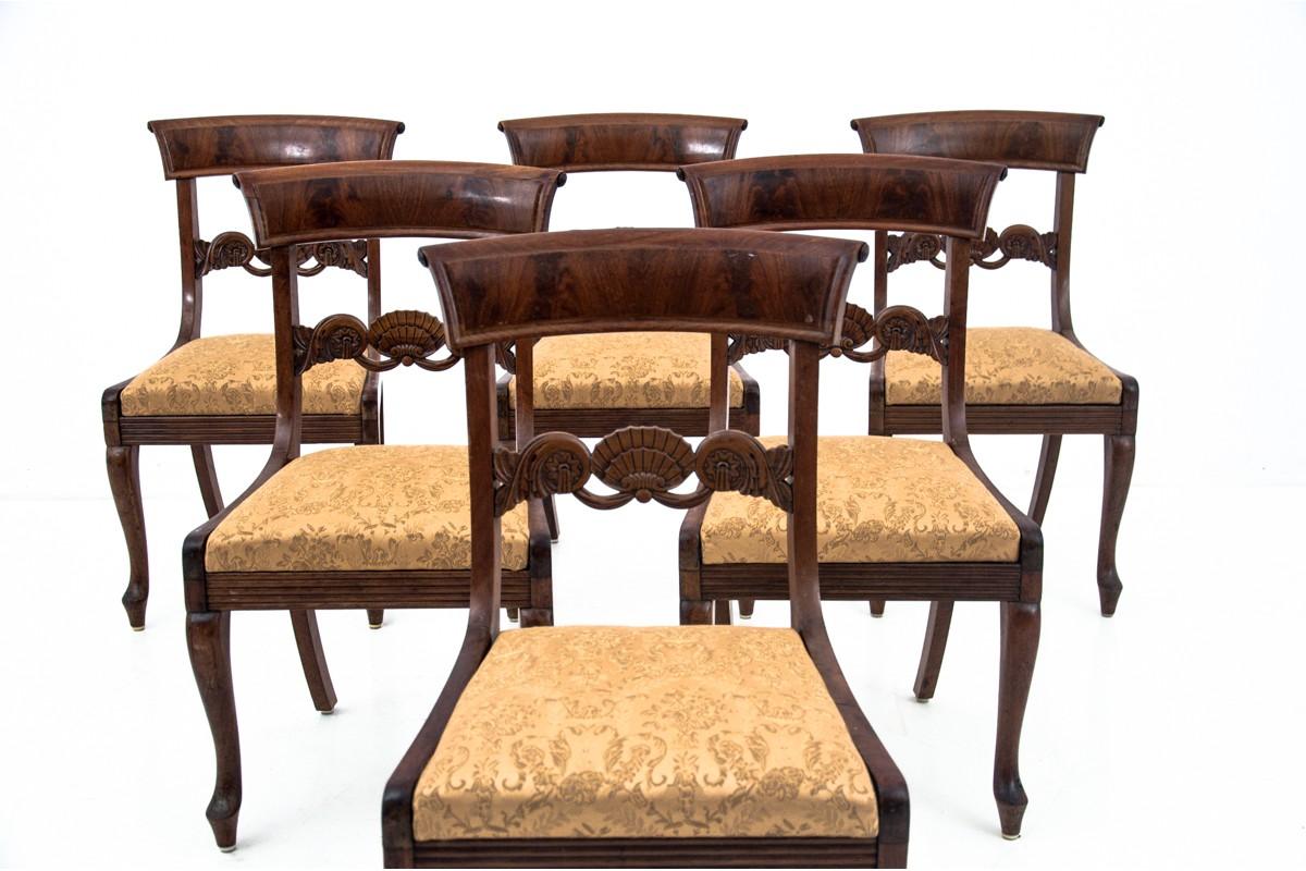 Set of 6 Antique Chairs, Northern Europe, circa 1900 2