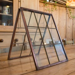 Set of 6 Antique Cloche Covers, English, Copper, Quarter Inch Glass, Victorian