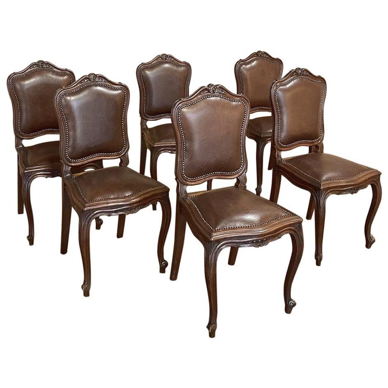 Antique Leather Dining Chairs 33 For, Antique Leather Dining Chairs