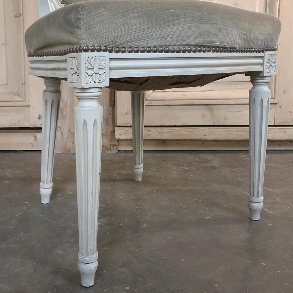 Set of 6 Antique French Louis XVI Dining Chairs 7