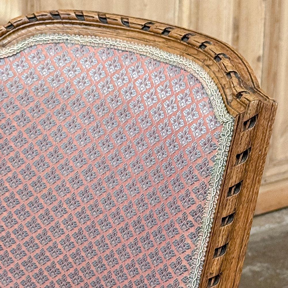 Set of 6 Antique French Louis XVI Dining Chairs For Sale 11