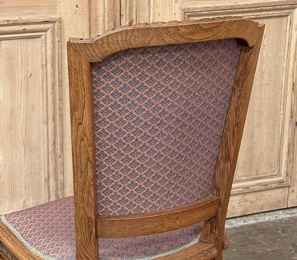 Set of 6 Antique French Louis XVI Dining Chairs For Sale 13